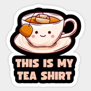 This Is My Tea-Shirt Sticker